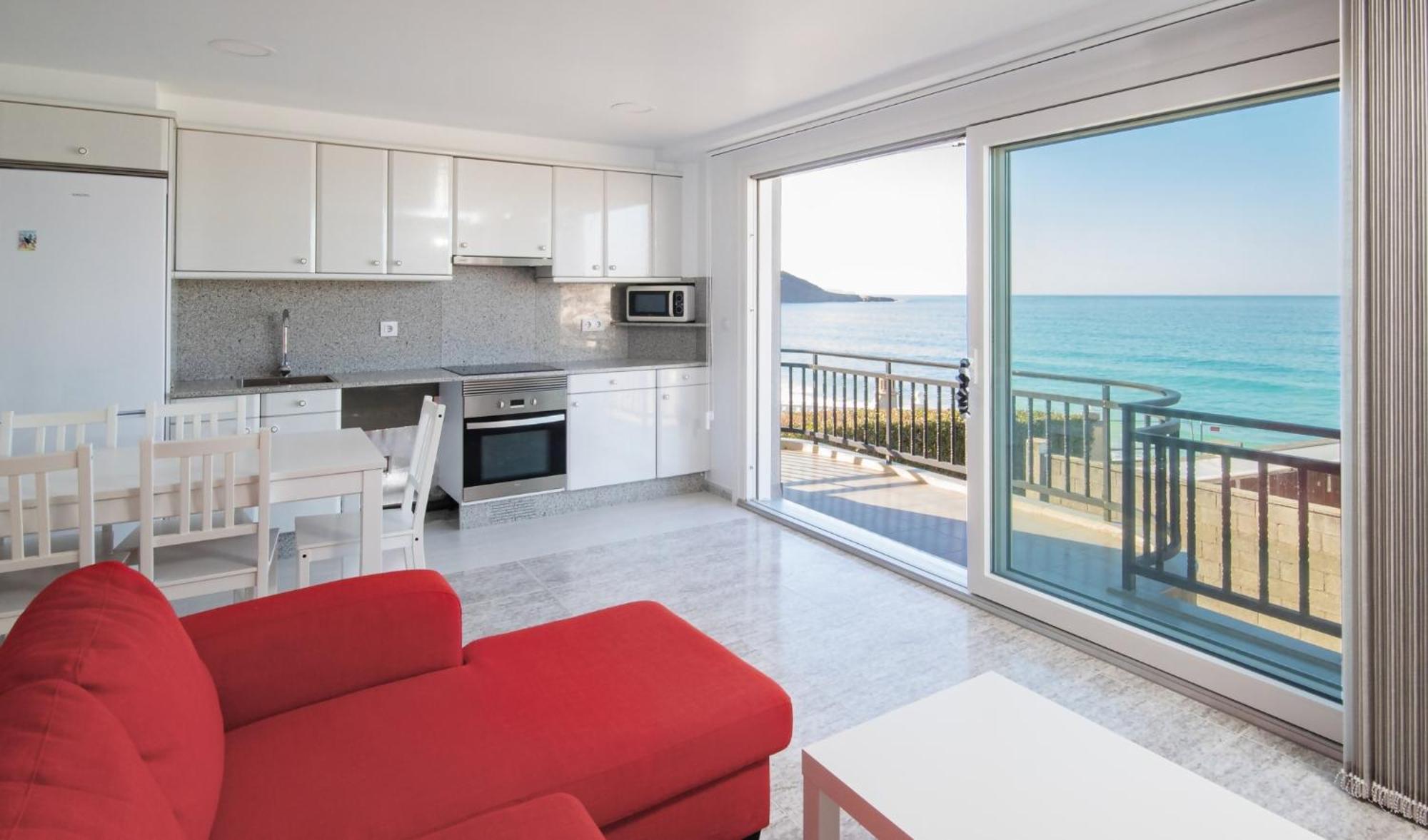 Ag Casa Vilamar En Primera Linea De Playa Razo Razo da Costa Exterior foto